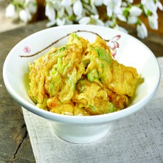 葱花炒蛋